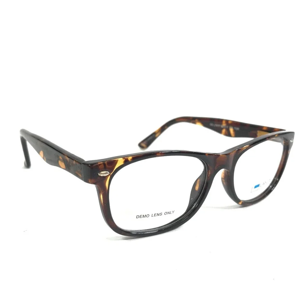 Lantis Optical Eyeglasses Frames L7017 TOR Tortoise Square Full Rim 52-17-145